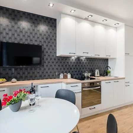 Апартаменты Glow Apartments, Szczecinska Гданьск